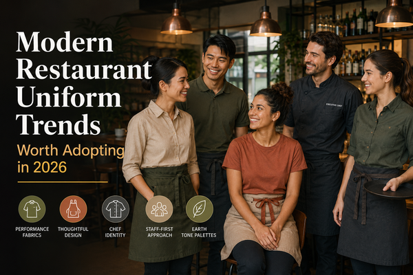 Modern Restaurant Uniform Trends Worth Adopting in 2026