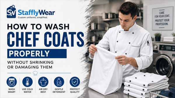 How to Wash Chef Coats Properly Without Shrinking or Damaging Them