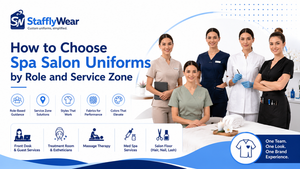 How to Choose Spa Salon Uniforms by Role and Service Zone