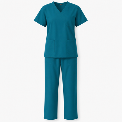 Personalized Medical Scrub Set – Embroidered Healthcare Uniform with Name or Logo