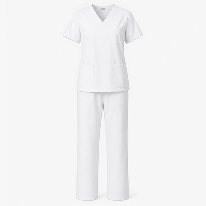 Personalized Medical Scrub Set – Embroidered Healthcare Uniform with Name or Logo