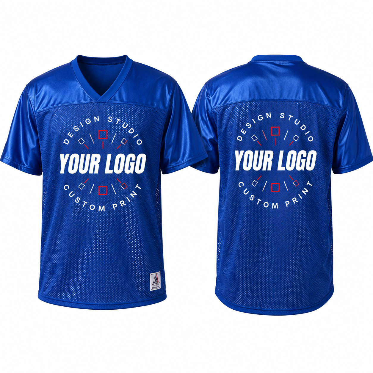 Logo Football Jersey – Stadium Replica Team Uniform Shirt