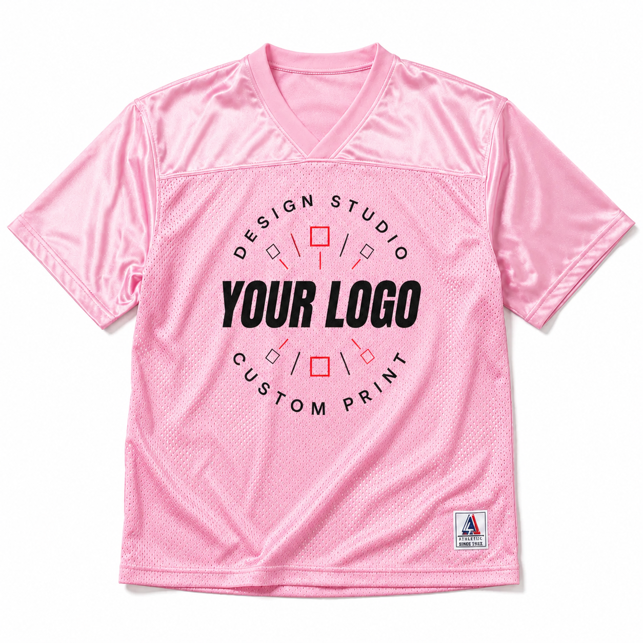 Logo Football Jersey – Stadium Replica Team Uniform Shirt