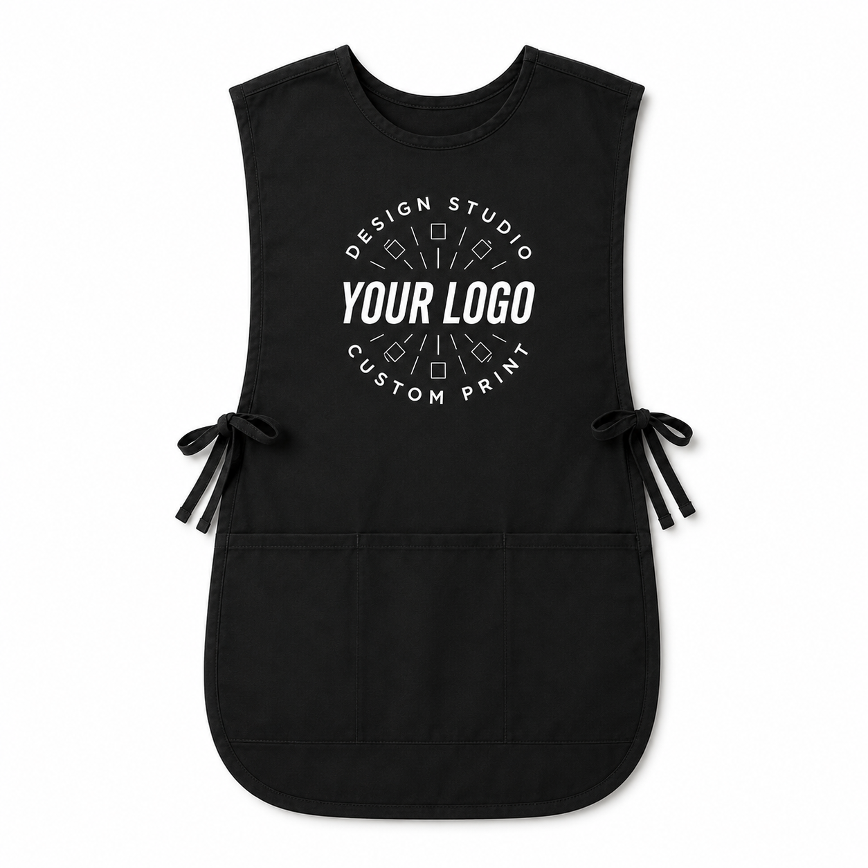 Port Authority Cobbler Apron – Custom Logo Tabard Apron with Three Pockets