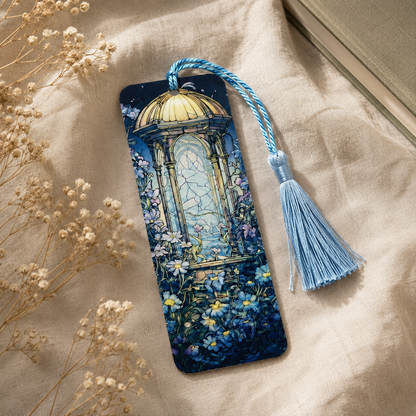 Floral Garden Acrylic Suncatcher Bookmark