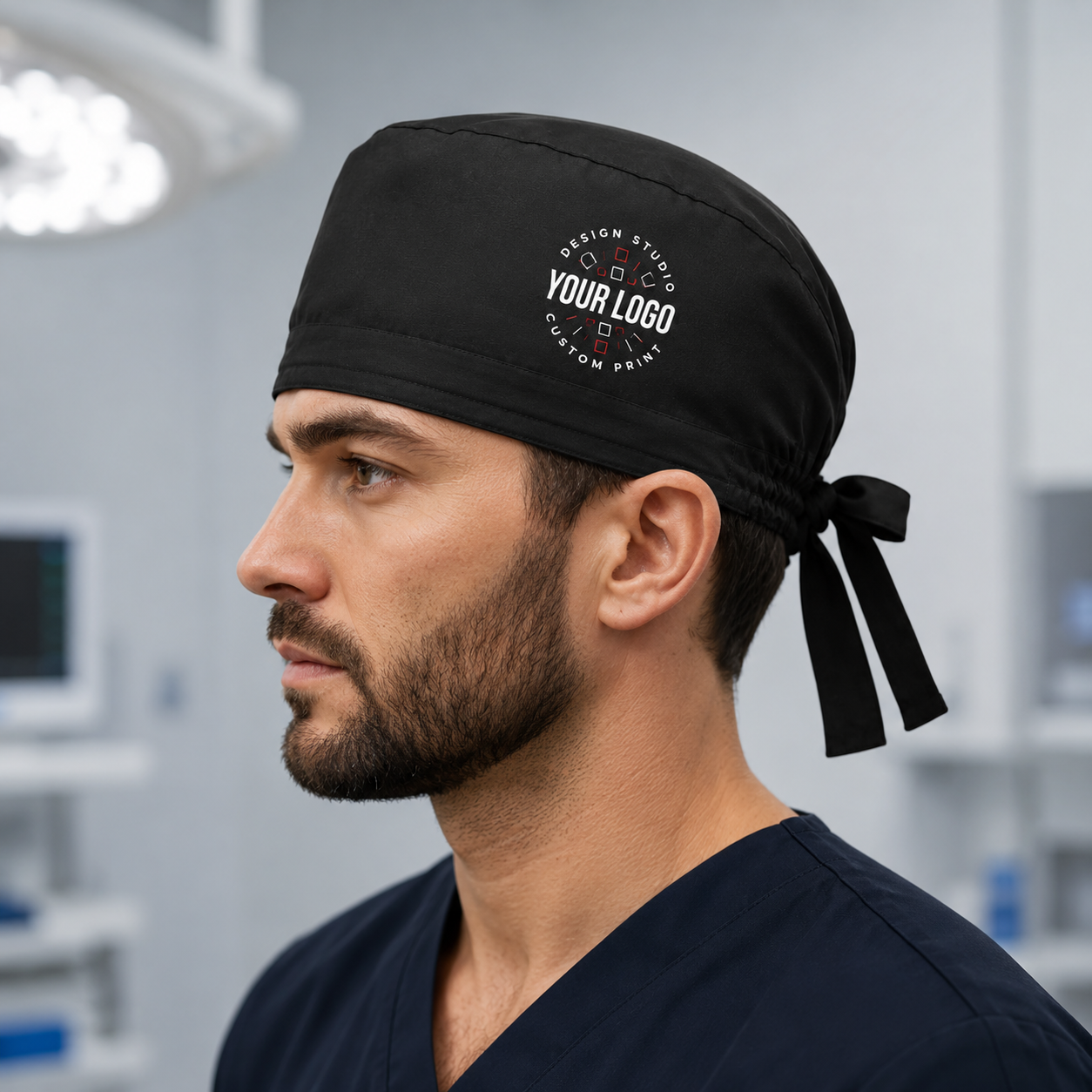 Logo Uniform Cap – Personalized Work Cap for Professional Staff