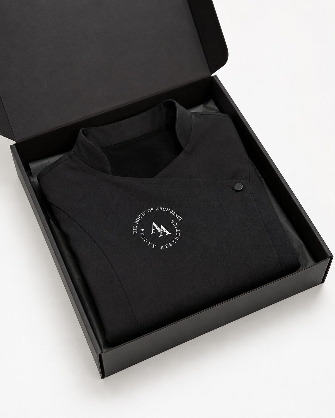 Custom Women's Spa Tunic – Personalized Beauty & Salon Uniform Top
