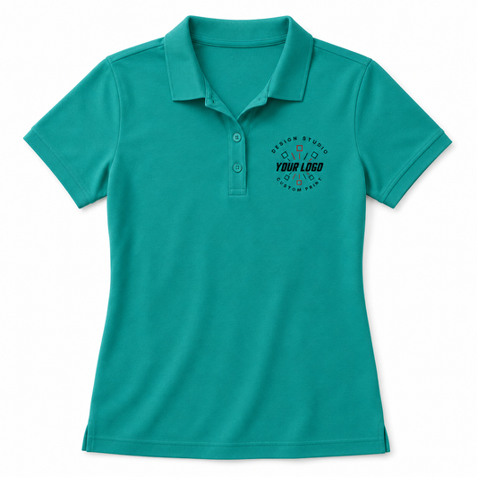 Ladies Polo Shirt with Logo – Professional Women’s Uniform Polo