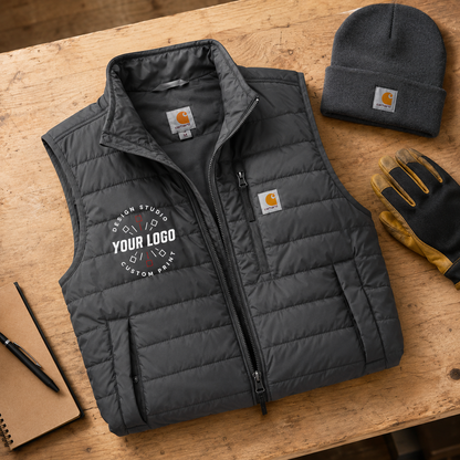 Carhartt Gilliam Work Vest with Logo – Custom Lightweight Insulated Vest