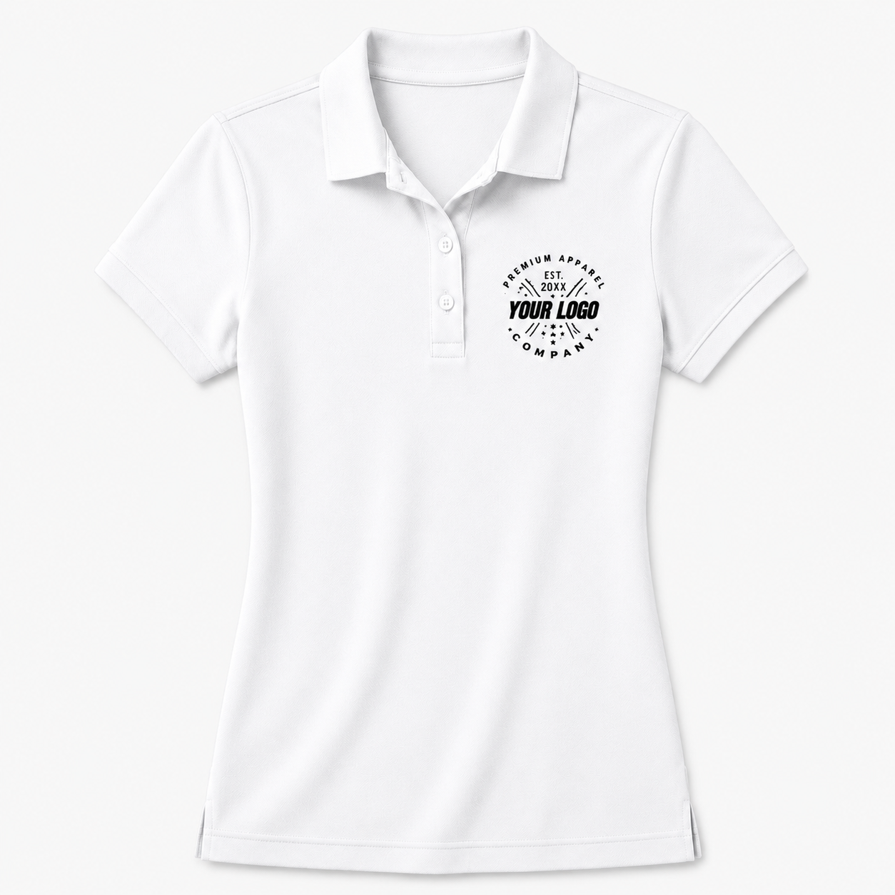Ladies Polo Shirt with Logo – Professional Women’s Uniform Polo