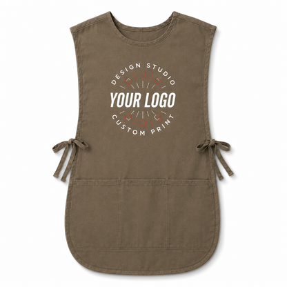Port Authority Cobbler Apron – Custom Logo Tabard Apron with Three Pockets