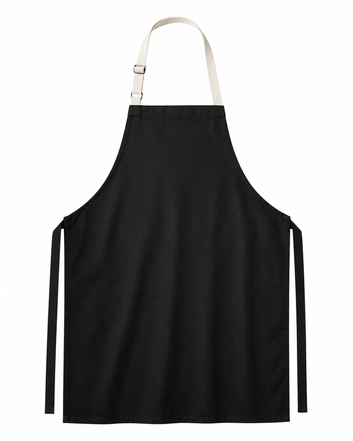Custom Black Chef Apron – Personalized Poly Oxford Kitchen Apron