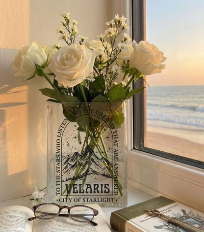 Fantasy Starlight Acrylic Book Vase