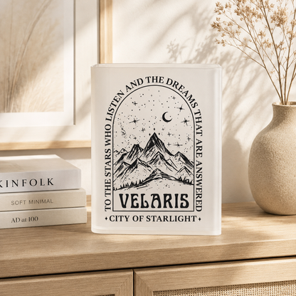 Fantasy Starlight Acrylic Book Vase