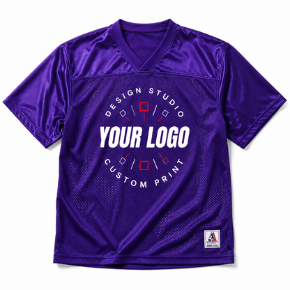 Logo Football Jersey – Stadium Replica Team Uniform Shirt