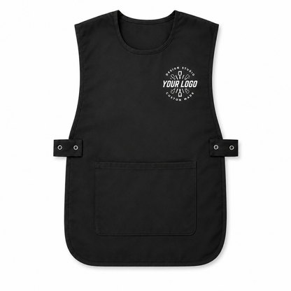 House Cleaning Apron with Logo – Professional Maid Service Uniform