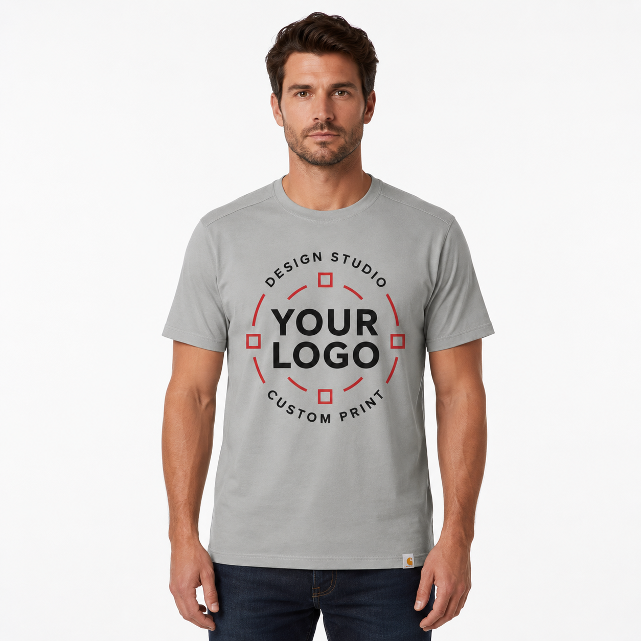 Carhartt Sun Defender T-Shirt with Logo – UPF 50+ Performance Work Tee