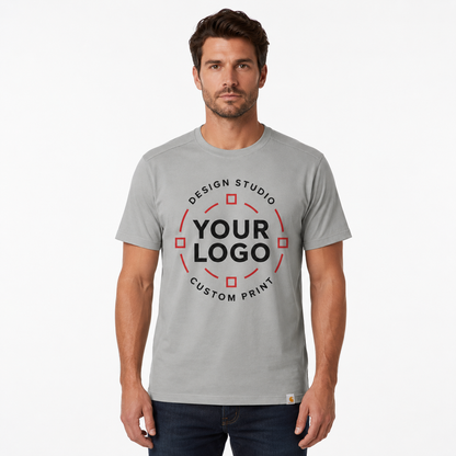 Carhartt Sun Defender T-Shirt with Logo – UPF 50+ Performance Work Tee