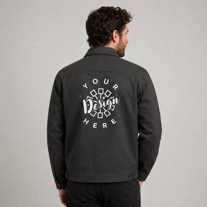 Custom Dickies Work Jacket with Logo – WJ40 Full-Zip Corporate Workwear Jacket