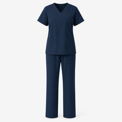 Personalized Medical Scrub Set – Embroidered Healthcare Uniform with Name or Logo