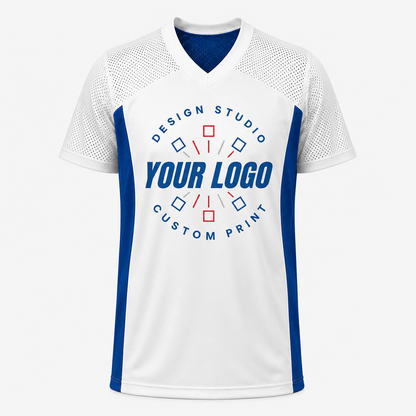 Reversible Football Jersey – Logo Team Shirt with Numbers