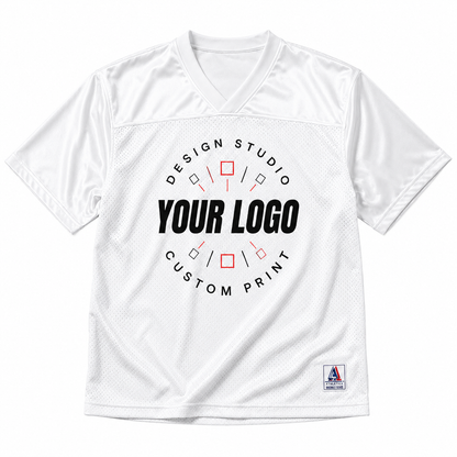Logo Football Jersey – Stadium Replica Team Uniform Shirt