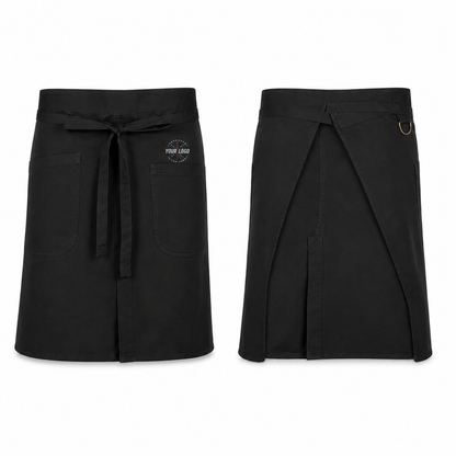 Brio Half Bistro Apron – Lightweight Logo Waist Apron for Restaurants