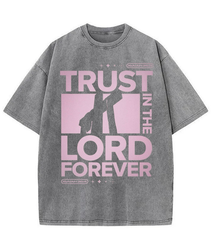 Washed Trust In The Lord Graphic Tee