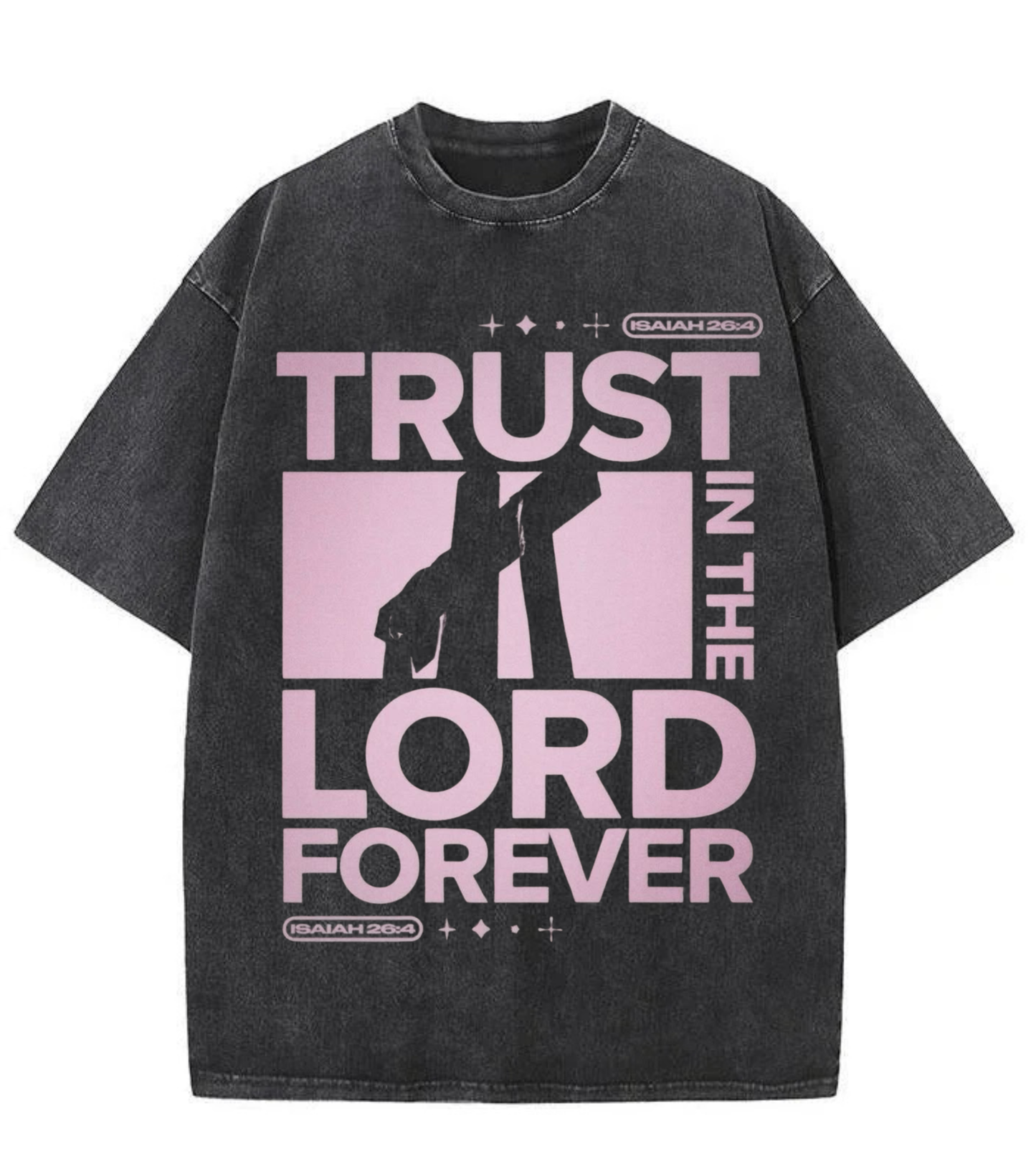 Washed Trust In The Lord Graphic Tee