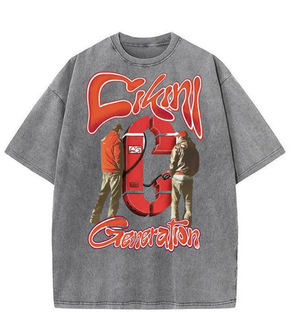 Washed Gas Station Generation Graphic Tee