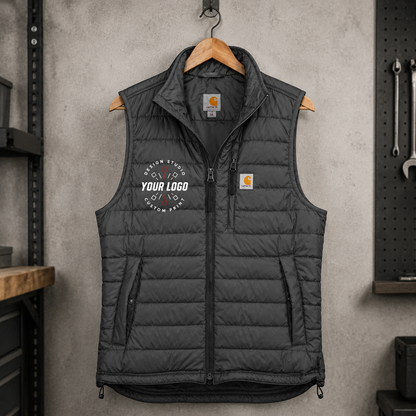 Carhartt Gilliam Work Vest with Logo – Custom Lightweight Insulated Vest