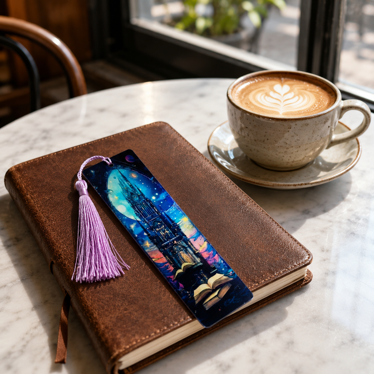 Fantasy Castle Acrylic Suncatcher Bookmark
