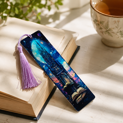 Fantasy Castle Acrylic Suncatcher Bookmark