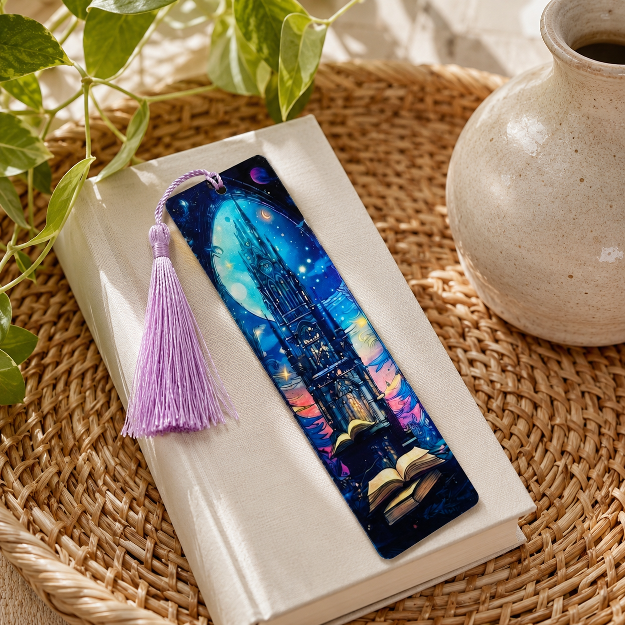 Fantasy Castle Acrylic Suncatcher Bookmark