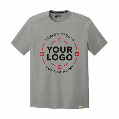 Carhartt Sun Defender T-Shirt with Logo – UPF 50+ Performance Work Tee