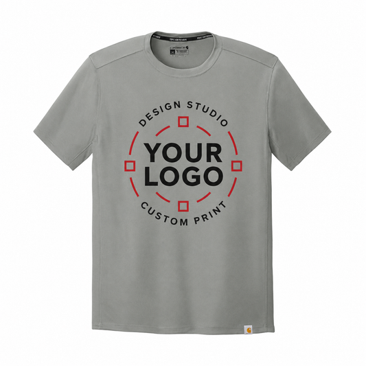 Carhartt Sun Defender T-Shirt with Logo – UPF 50+ Performance Work Tee