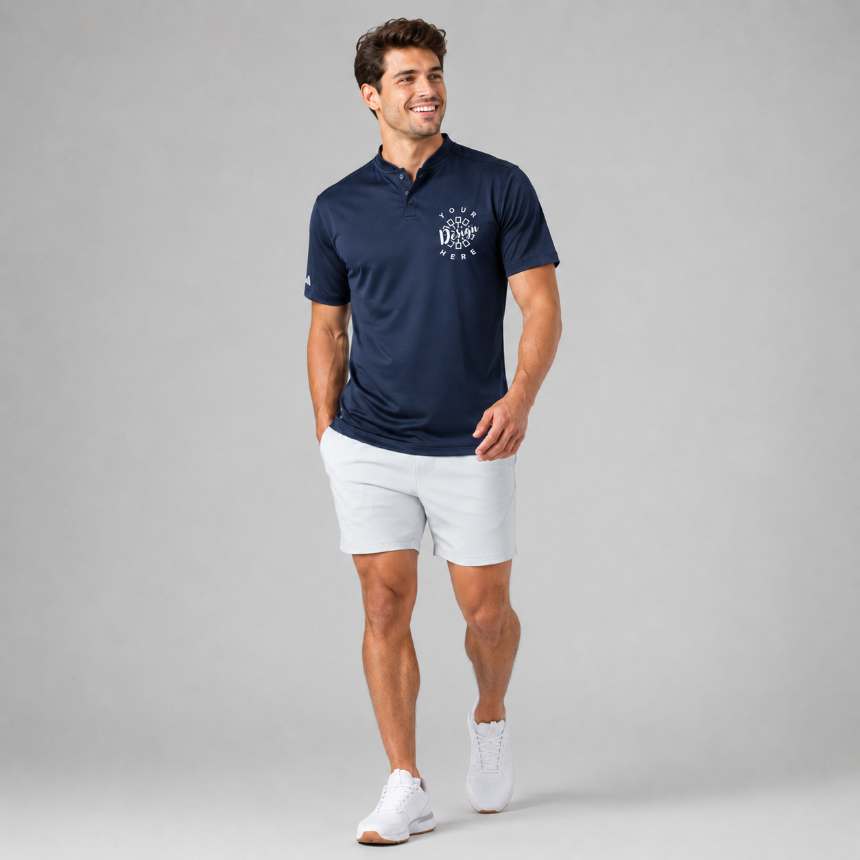 Logo Golf Polo Shirt – Sport Collar Uniform for Teams & Corporate Events