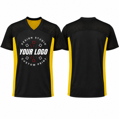 Reversible Football Jersey – Logo Team Shirt with Numbers