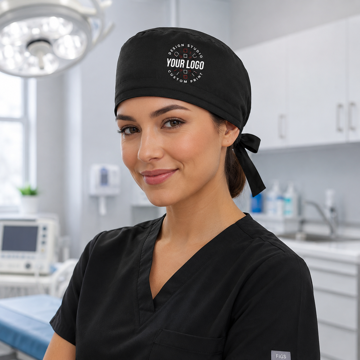 Logo Uniform Cap – Personalized Work Cap for Professional Staff