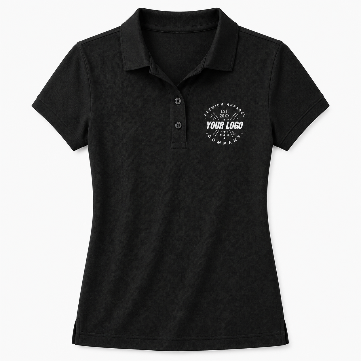 Ladies Polo Shirt with Logo – Professional Women’s Uniform Polo