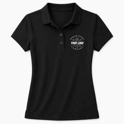 Ladies Polo Shirt with Logo – Professional Women’s Uniform Polo