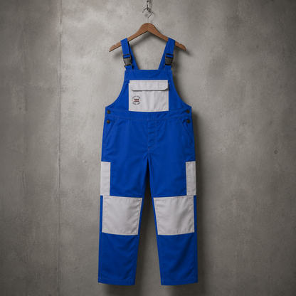Cleaning Bib Overall Uniform with Logo – Professional Janitorial Workwear