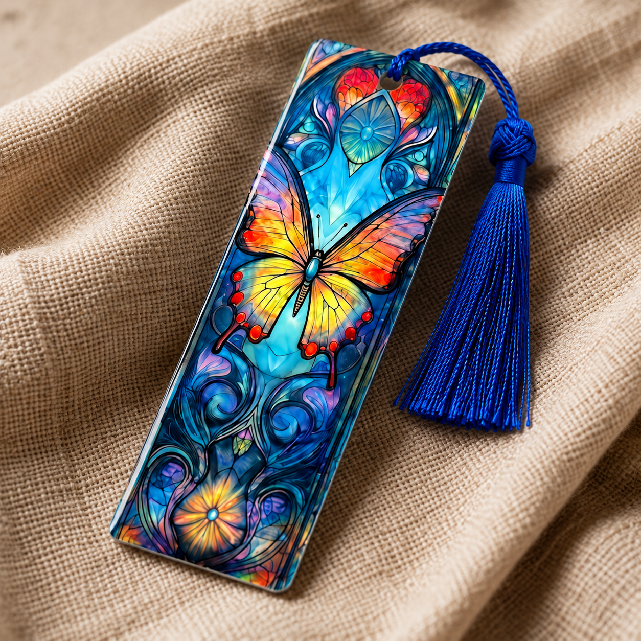 Butterfly Acrylic Suncatcher Bookmark