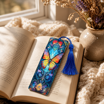 Butterfly Acrylic Suncatcher Bookmark