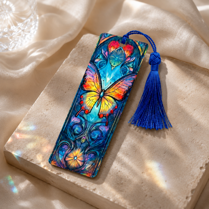 Butterfly Acrylic Suncatcher Bookmark