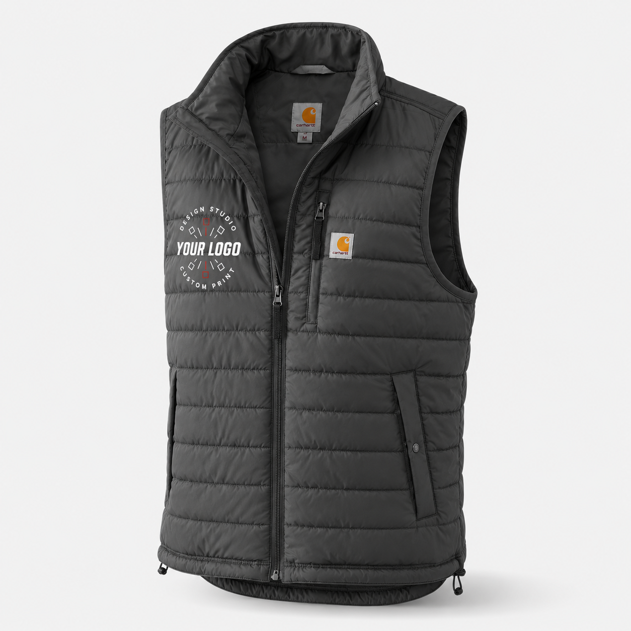 Carhartt Gilliam Work Vest with Logo – Custom Lightweight Insulated Vest