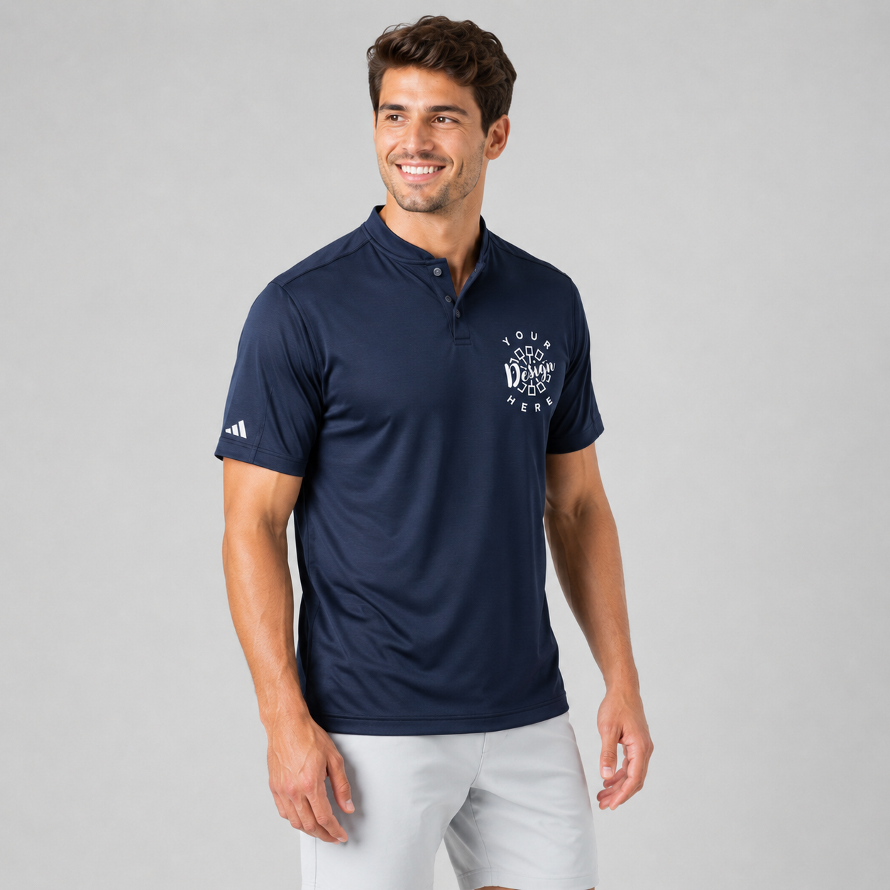 Logo Golf Polo Shirt – Sport Collar Uniform for Teams & Corporate Events