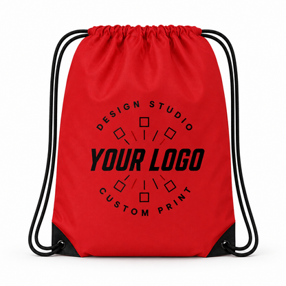 Durable Recycled rPET Drawstring Sport Bag with Custom Logo