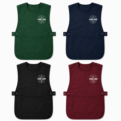 House Cleaning Apron with Logo – Professional Maid Service Uniform