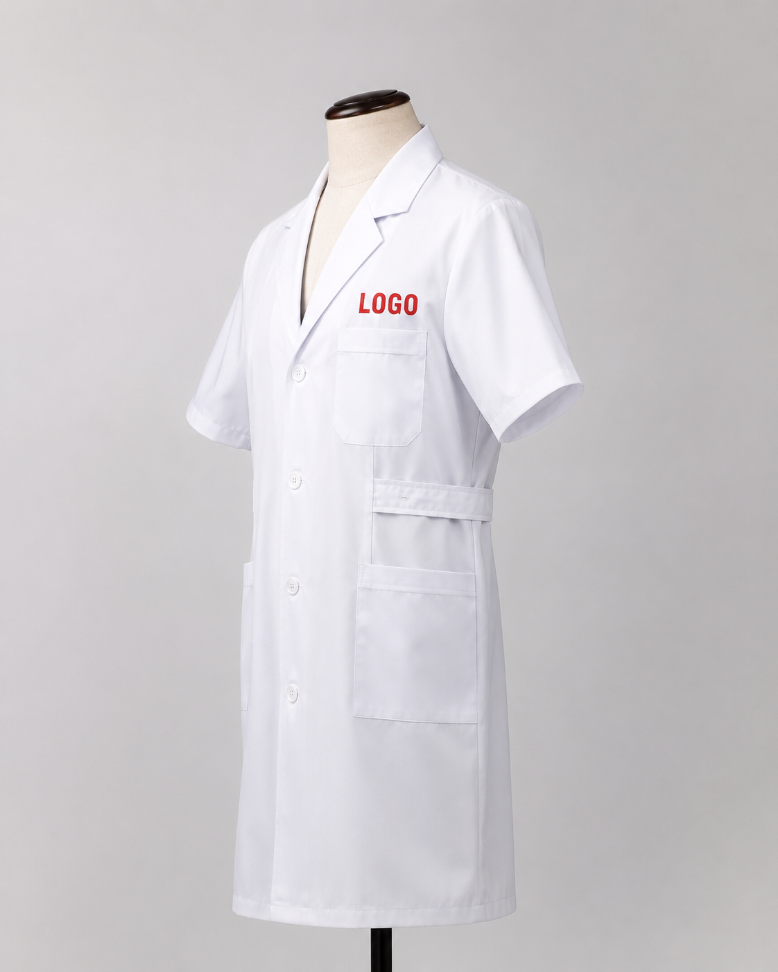 Embroidered Doctor Lab Coat – Personalized Medical White Coat with Name or Logo